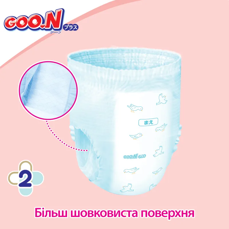 Трусики-підгузки Goo.N Plus для дітей (розмір 6(XXL), 13-25 кг, 28 шт.)