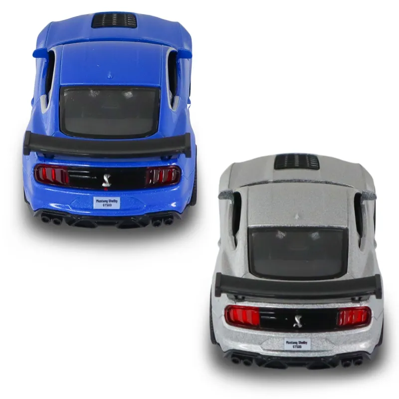 Автомодель – Ford Mustang Shelby GT500 2024 (сірий, синій)