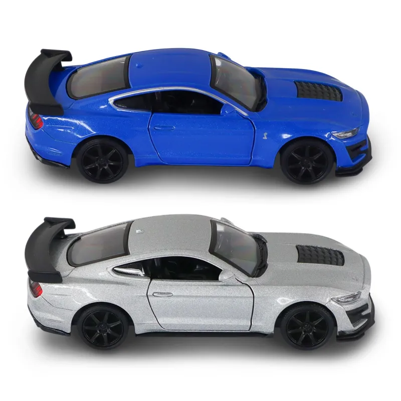 Автомодель – Ford Mustang Shelby GT500 2024 (сірий, синій)