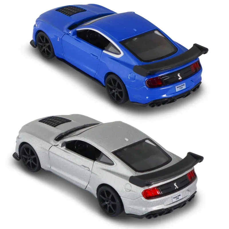 Автомодель – Ford Mustang Shelby GT500 2024 (сірий, синій)