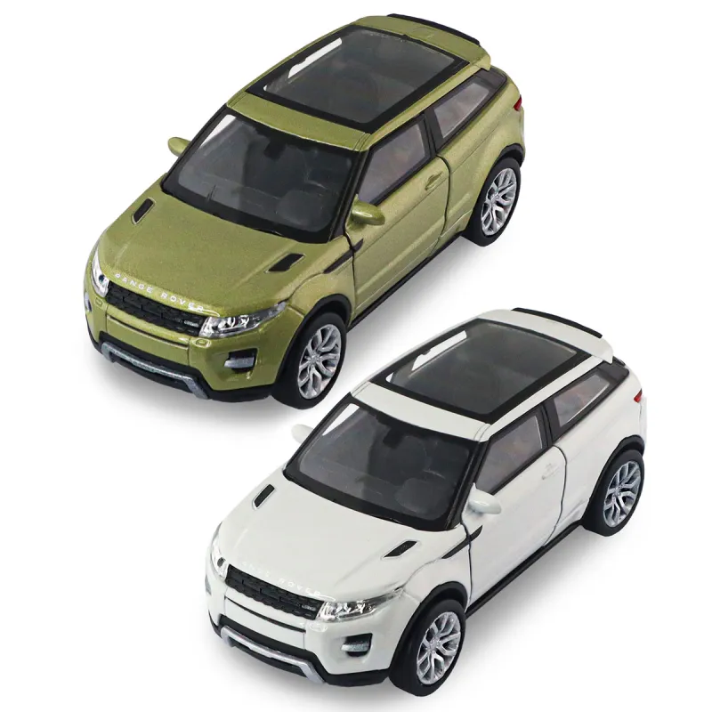 Автомодель - Land Rover Range Rover Evoque (білий, зелений)