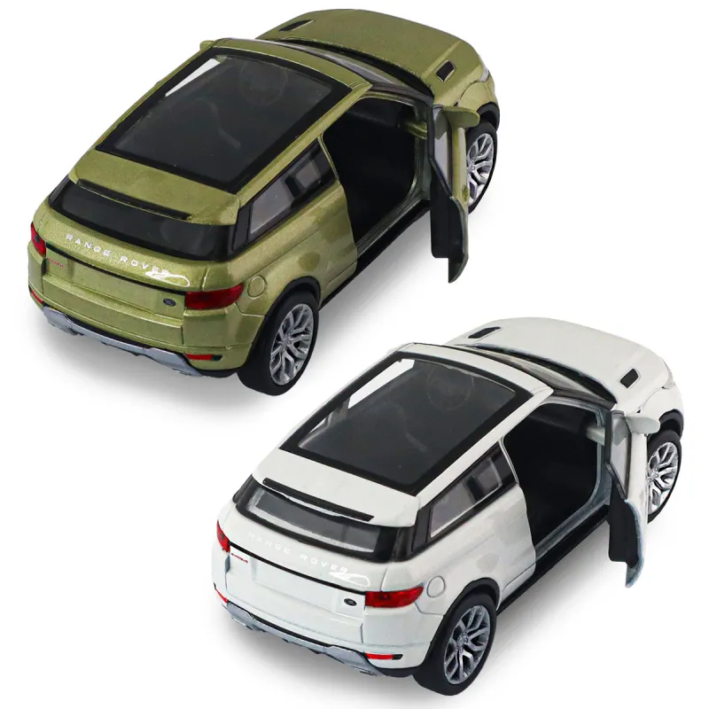 Автомодель - Land Rover Range Rover Evoque (білий, зелений)