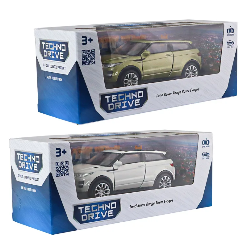 Автомодель - Land Rover Range Rover Evoque (білий, зелений)