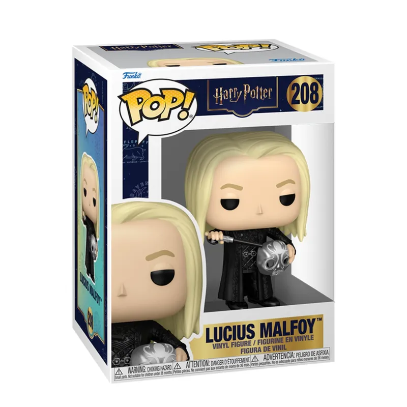 Ігрова фігурка Funko POP! серії Гаррі Поттер - Луціус Мелфой з маскою Смертежера