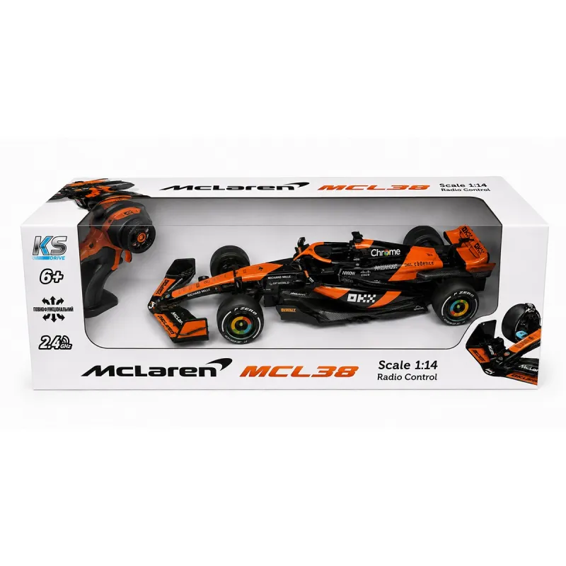 Автомобіль KS Drive на р/к – McLaren MCL38 (1:14)