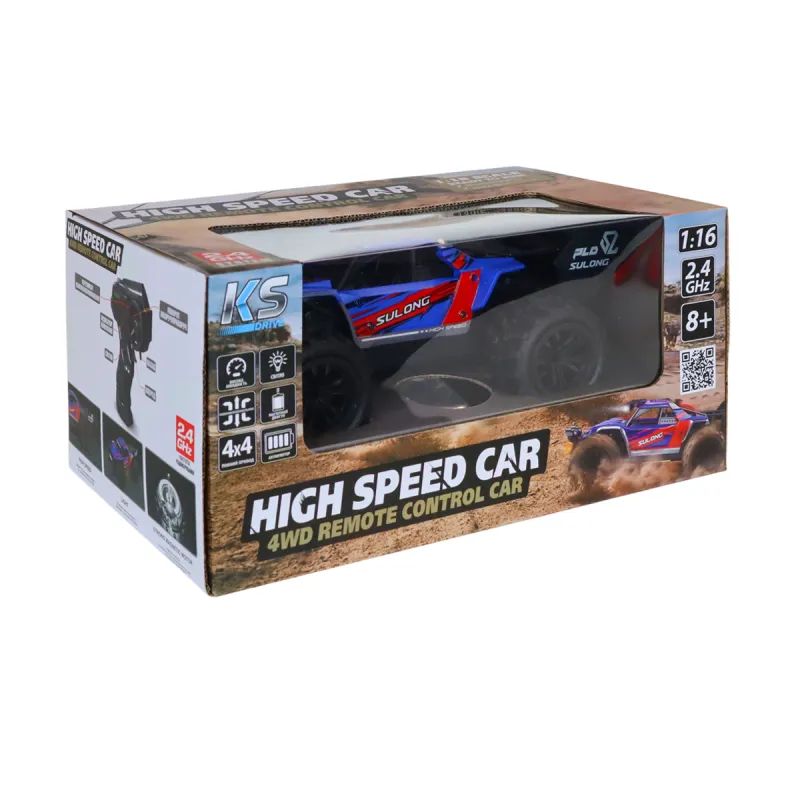 Автомобіль Off-road на р/к – High Speed (синій, 1:16)