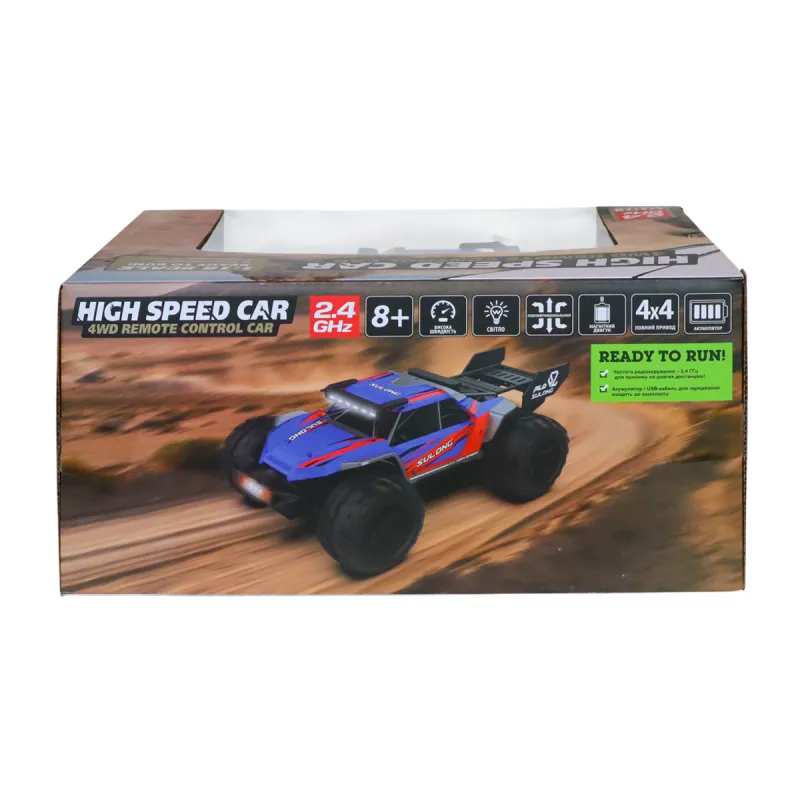 Автомобіль Off-road на р/к – High Speed (синій, 1:16)