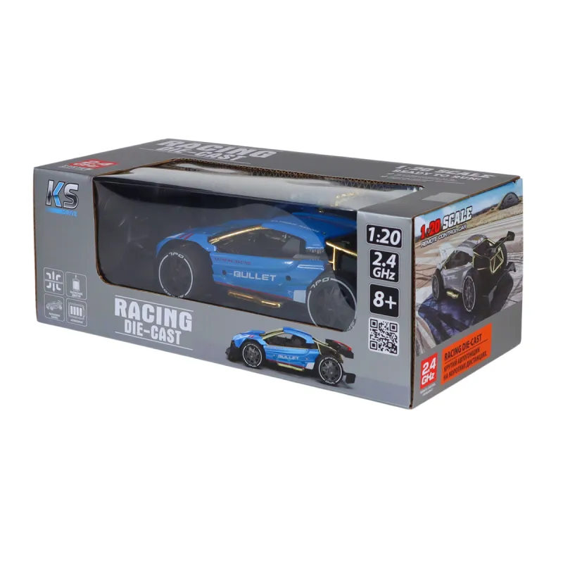 Автомобіль KS Drive на р/к - Extreme Racing (2,4 ГГц, блакитний)