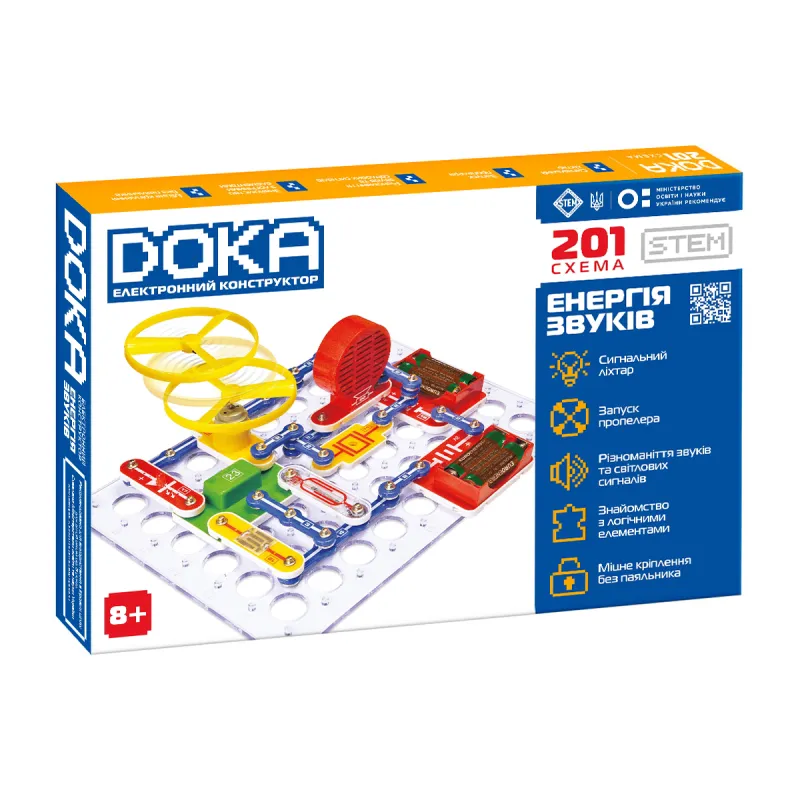 Конструктор електронний Doka 201 схема