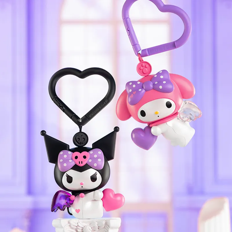 Механічна іграшка-сюрприз Pop Top Kuromi & My Melody – Милі крильця