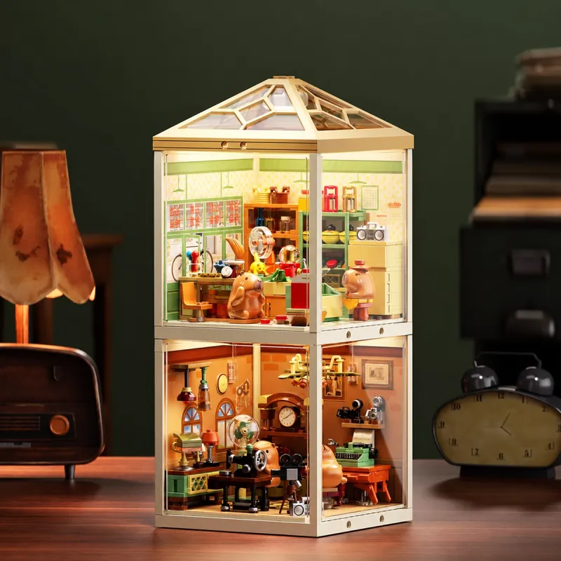 Конструктор JAKI серії Mini Super Town - Чарівна крамничка капібар