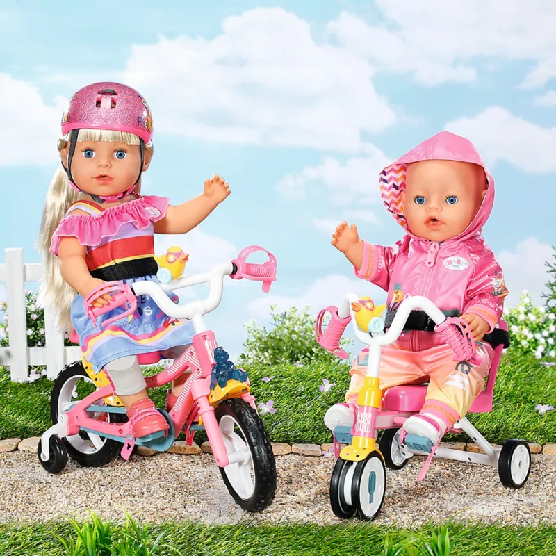 Триколісний велосипед для ляльки Baby Born – Пригоди з Бертою