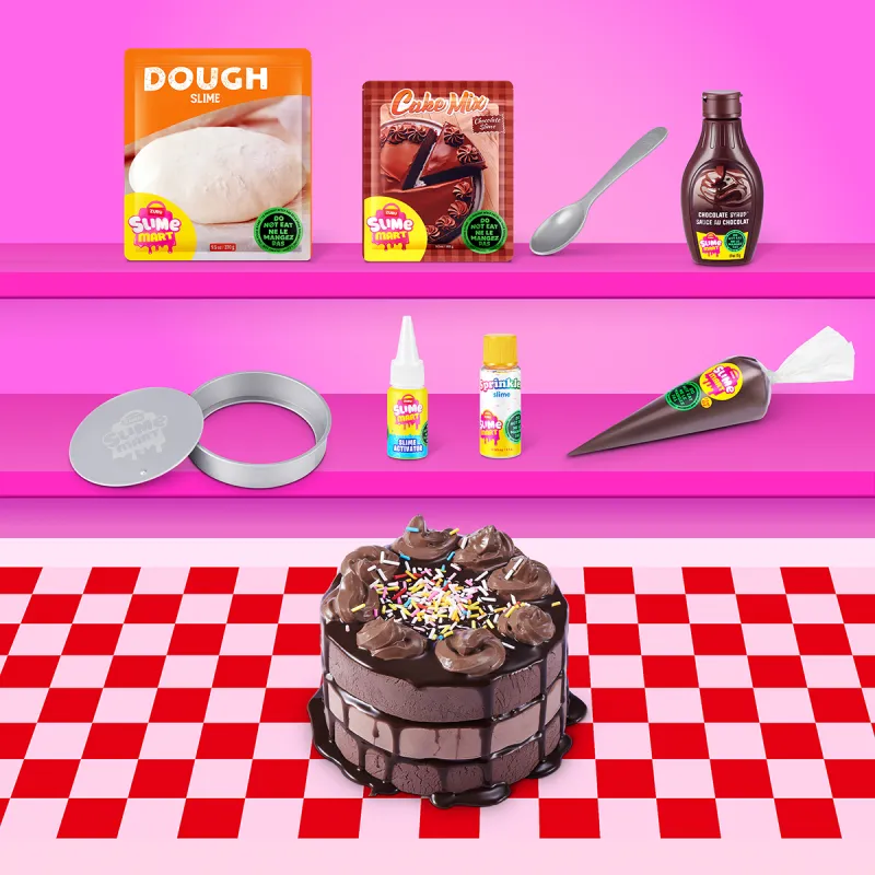 Ігровий набір зі слаймами Slime Mart серії Shopping Cart – Візок смаколиків
