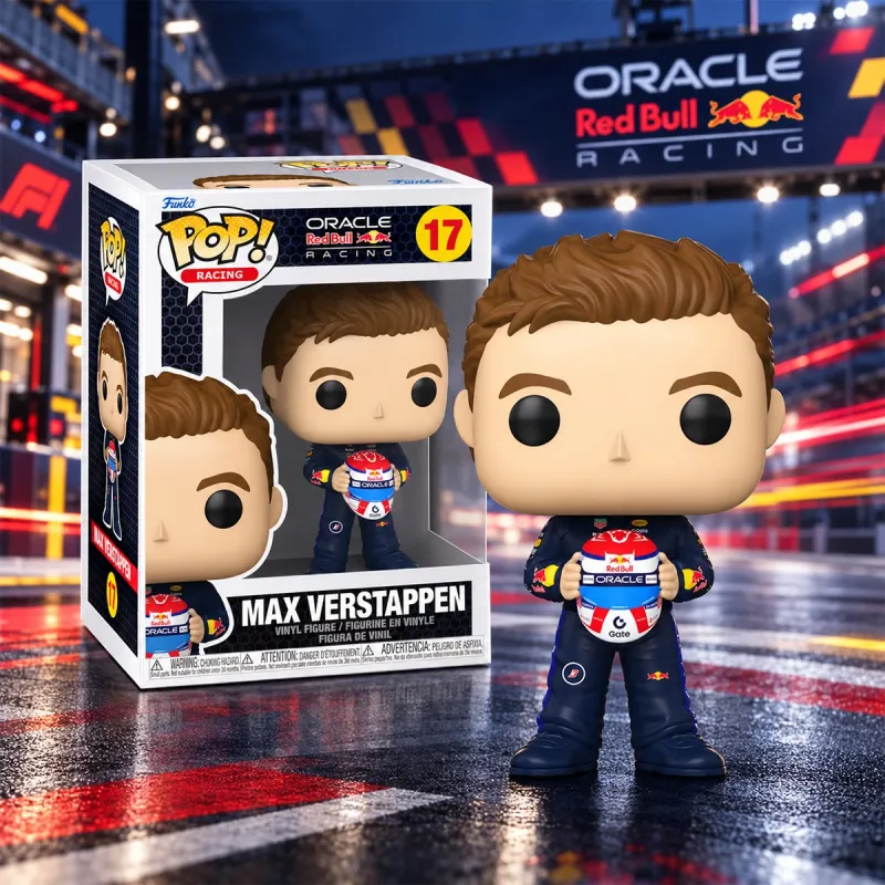 Ігрова фігурка Funko POP! серії Формула-1 - Макс Ферстаппен (з шоломом)