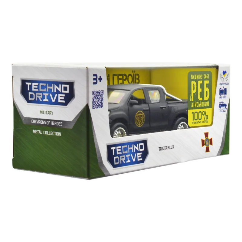 Автомодель серії Шеврони Героїв - Toyota Hilux - Спартан