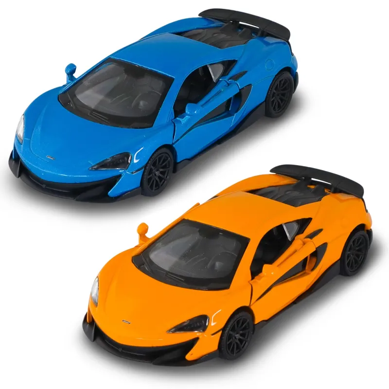 Автомодель – McLaren 600LT (синій, помаранчевий)
