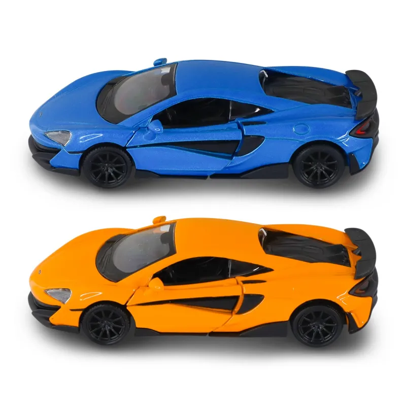 Автомодель – McLaren 600LT (синій, помаранчевий)
