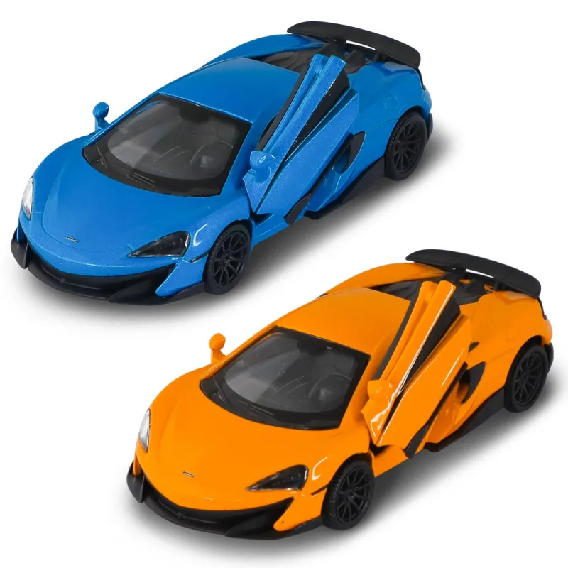 Автомодель – McLaren 600LT (синій, помаранчевий)