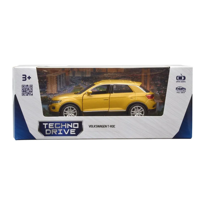 Автомодель - Volkswagen T-Roc 2017 (золотий)