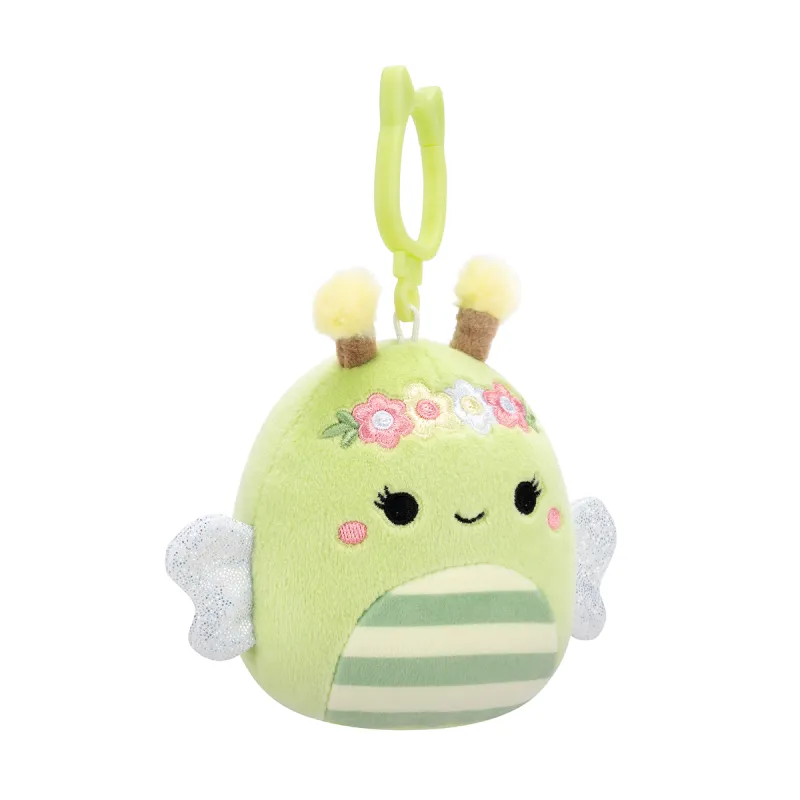 М'яка іграшка на кліпсі Squishmallows – Бджілка Сібіл