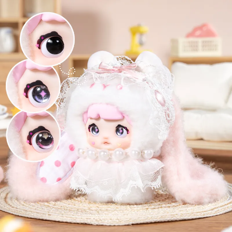 Пухнаста фігурка на підвісі POP TOP Hi TOY серії Nommi - Зайченята