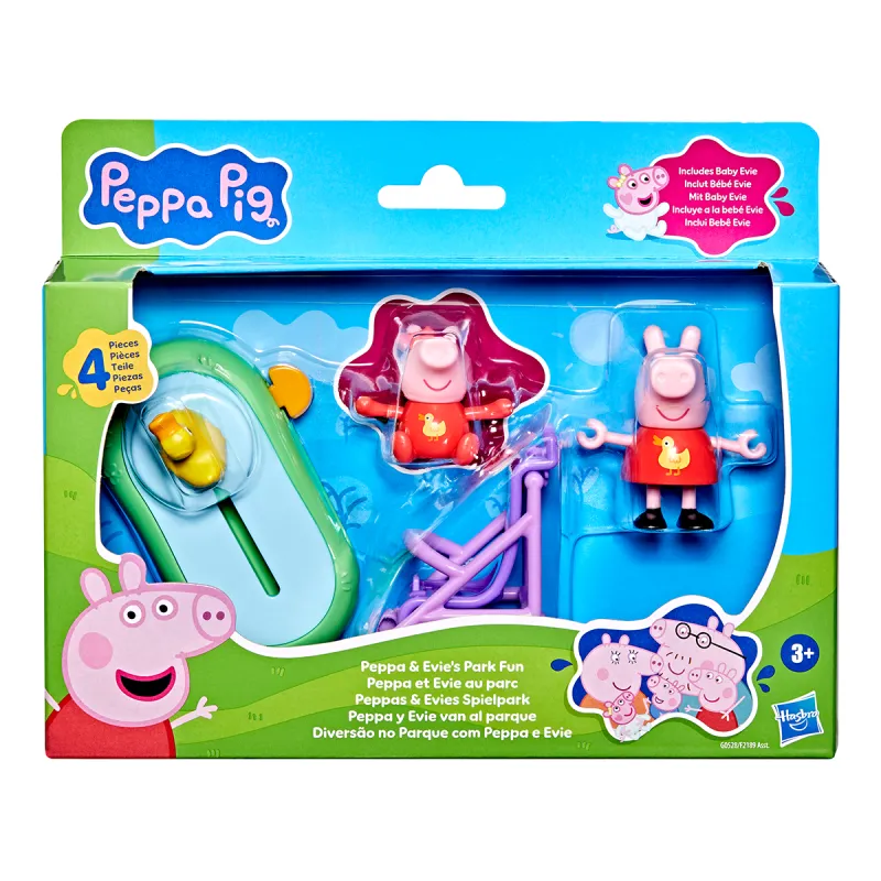Ігровий набір Peppa Figurines серії Моменти з Пеппою – Сестрички на прогулянці