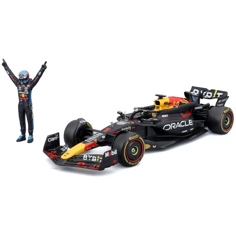 Автомодель з фігуркою – Oracle Red Bull Racing RB20 (2024) (1:24)