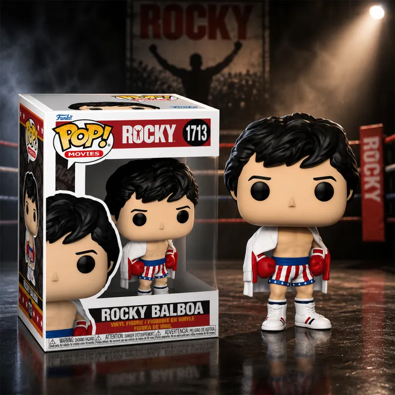 Ігрова фігурка Funko POP! серії Роккі 4 - Роккі Бальбоа