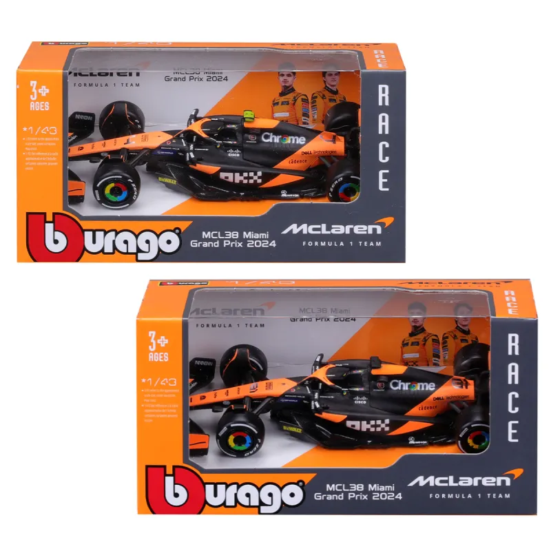 Автомодель - McLaren F1 MCL38 (2024) (1:43)