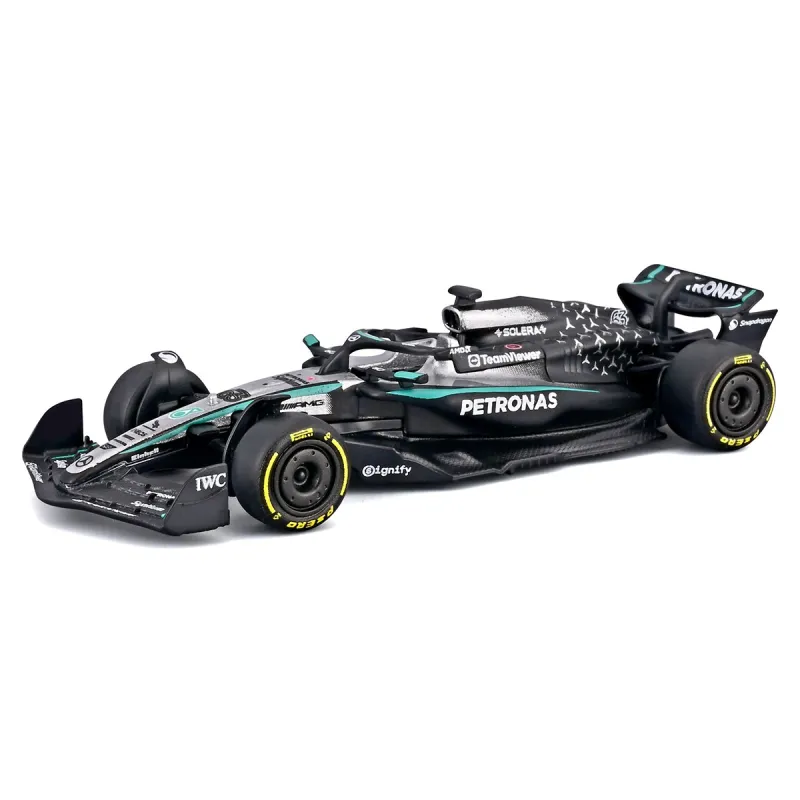 Автомодель - Mercedes-AMG F1 W16 (2025) (1:64)