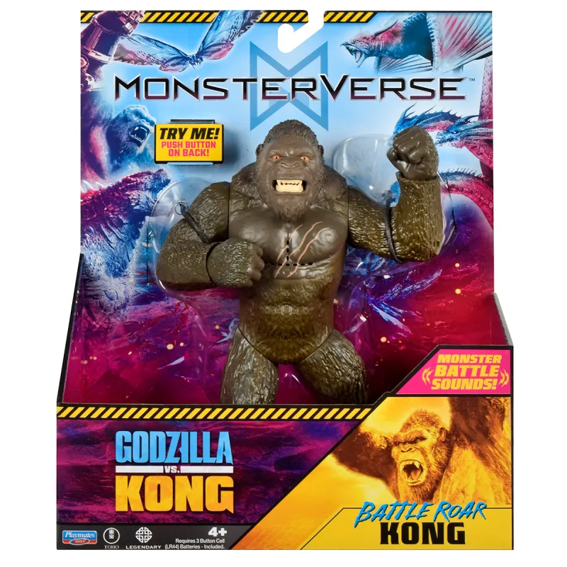 Фігурка Godzilla vs. Kong S2 – Конг готовий до бою (звук)