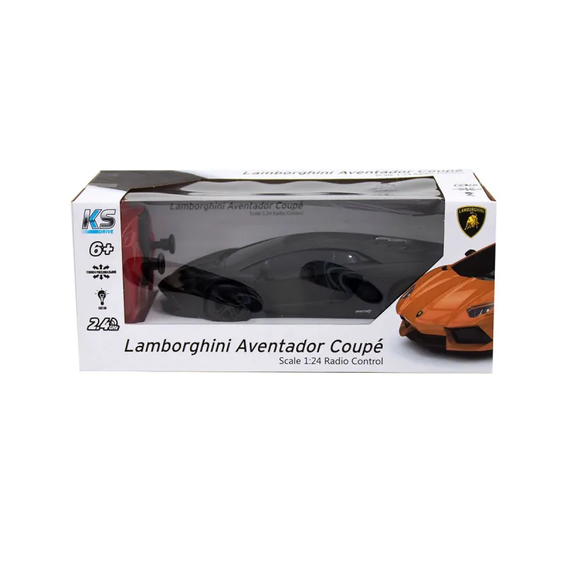 Автомобіль KS Drive на р/к - Lamborghini Aventador LP 700-4 (1:24, 2.4Ghz, чорний)