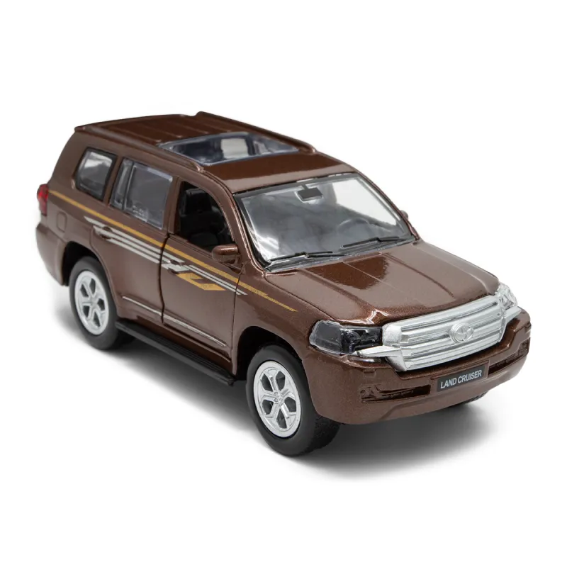 Автомодель - Toyota Land Cruiser (коричневий)