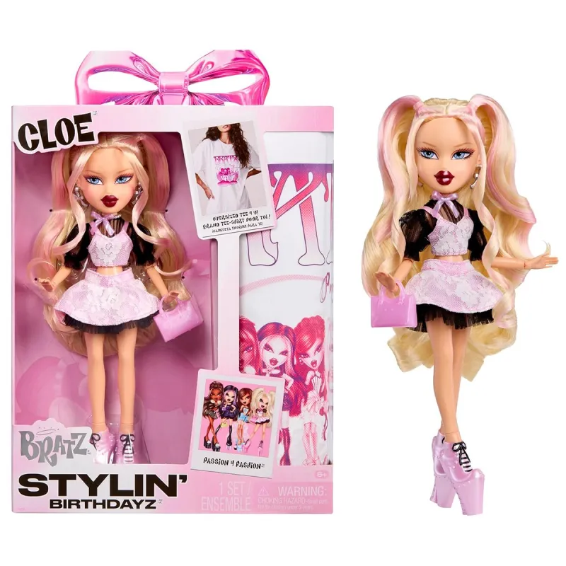 Ігровий набір з лялькою Bratz серії Stylin' Birthday — Хлоя