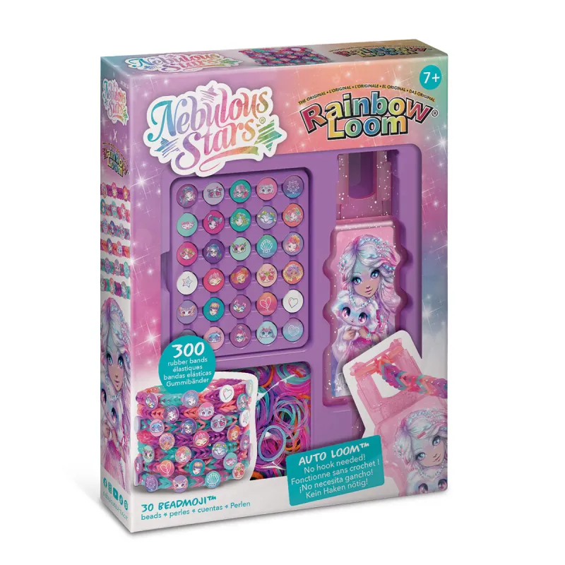 Набір для створення прикрас серії Rainbow Loom™ з намистинами – Зоряна феєрія