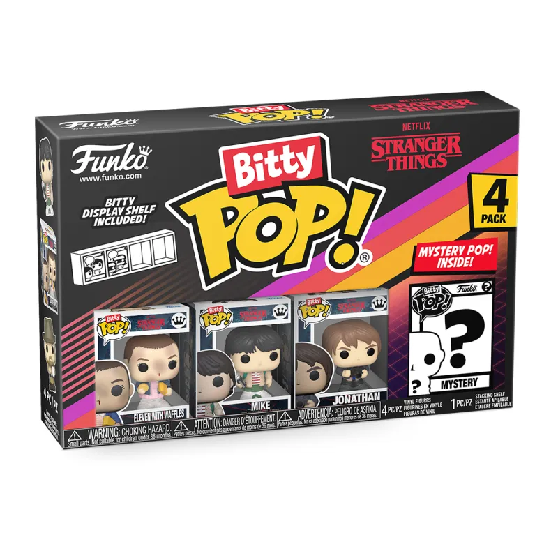 Набір ігрових фігурок Bitty POP! серії Дивні дива - Одинадцять (4 фігурки в ас.)