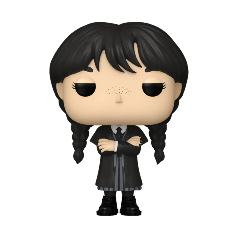 Ігрова фігурка Funko POP! серії Венздей - Венздей (чорне пальто)