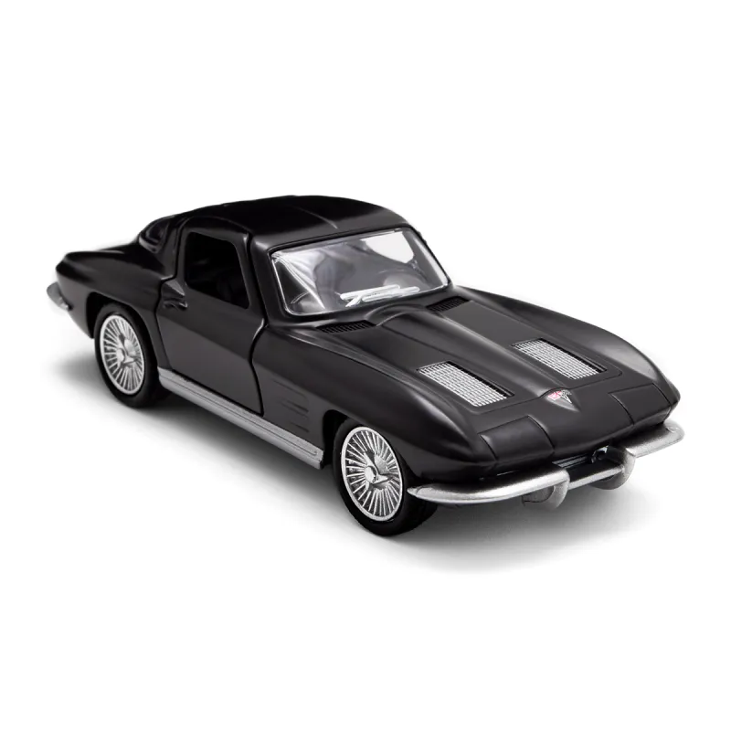 Автомодель - Chevrolet Corvette Split Window 1963 (матовий чорний)