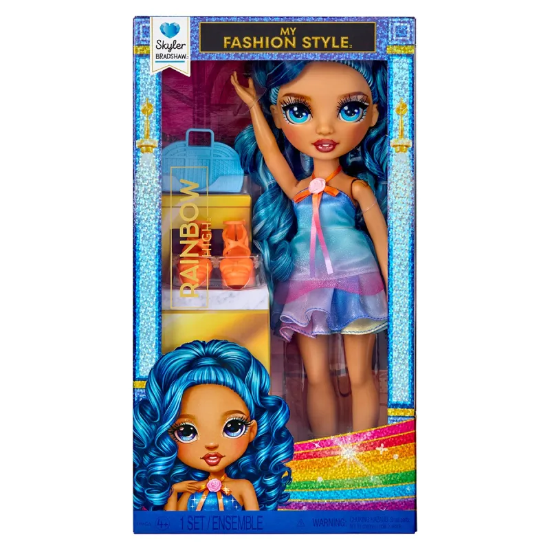 Лялька Rainbow High серії My Fashion Style — Скайлер
