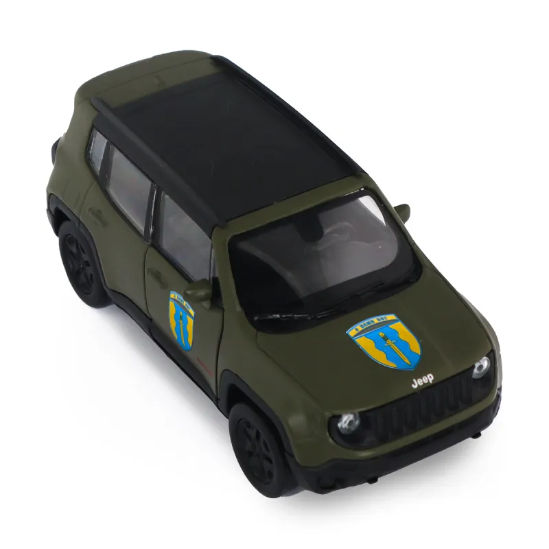 Автомодель серії Шеврони Героїв - Jeep Renegade Trailhawk - Айдар