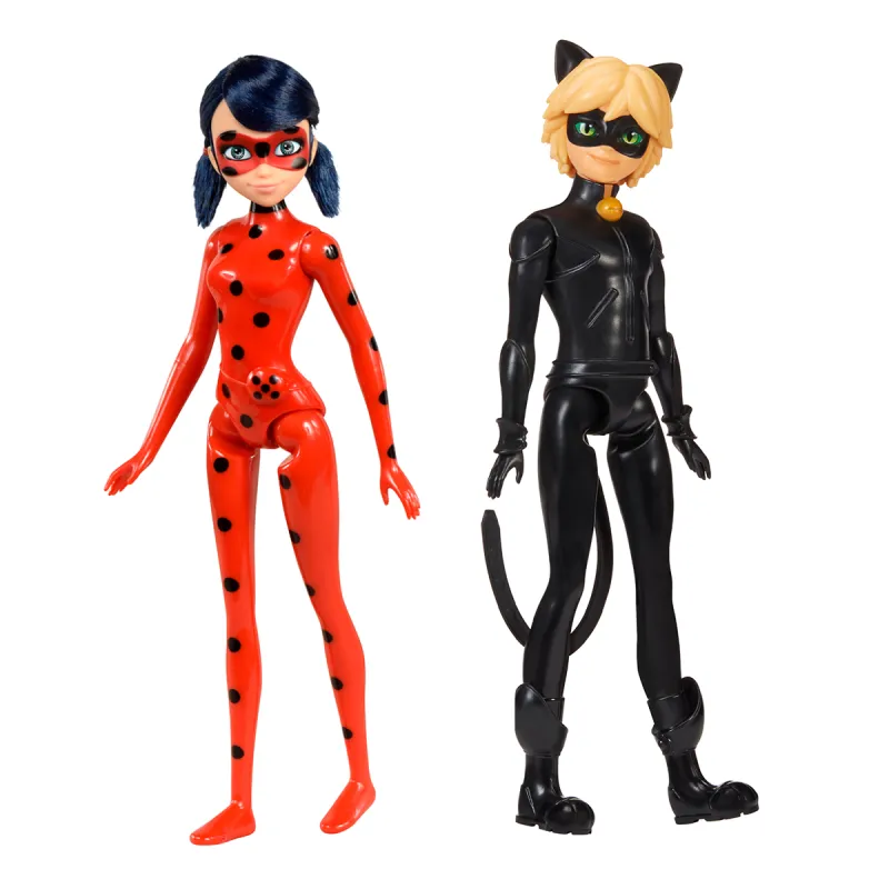 Набір ляльок Леді Баг і Супер-Кіт серії Basic – Леді Баг і Супер-Кіт