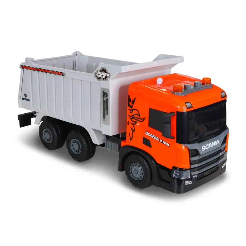 Автомодель серії Super Big Truck – Самоскид Scania (світло, звук)