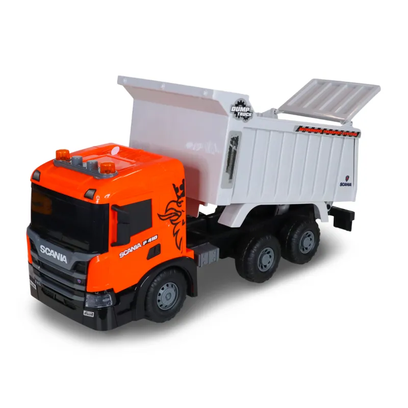 Автомодель серії Super Big Truck – Самоскид Scania (світло, звук)