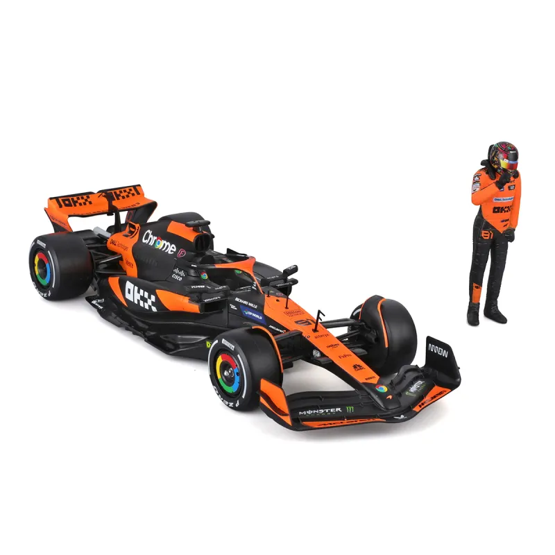 Автомодель з фігуркою - McLaren MCL38 (1:24)