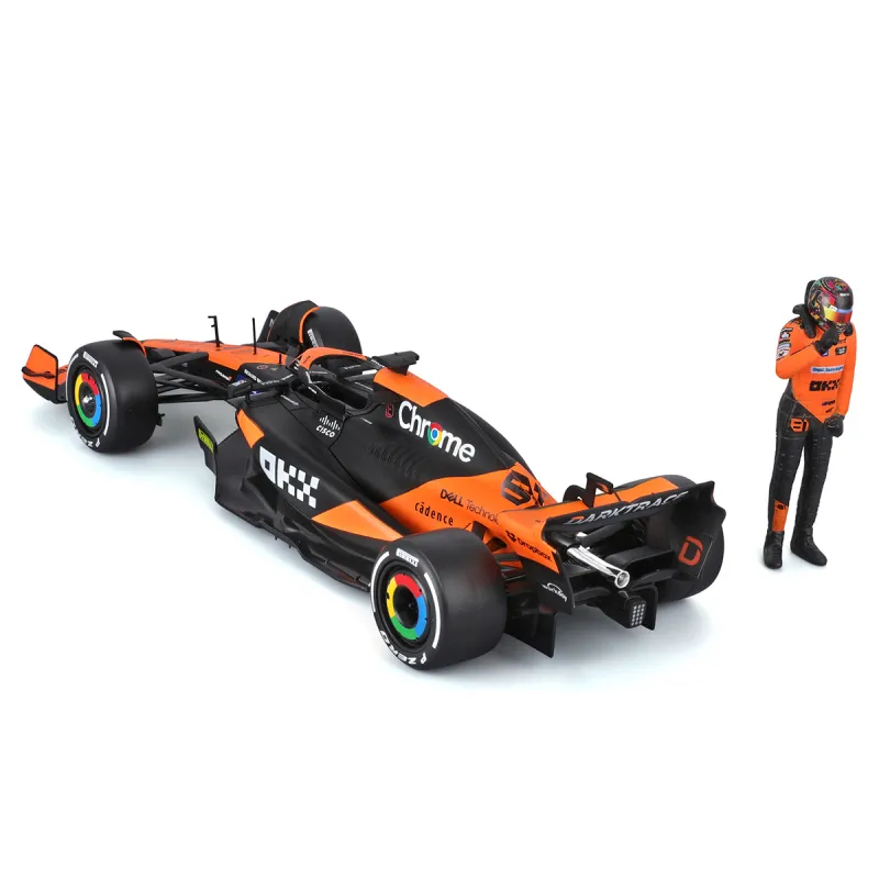 Автомодель з фігуркою - McLaren MCL38 (1:24)