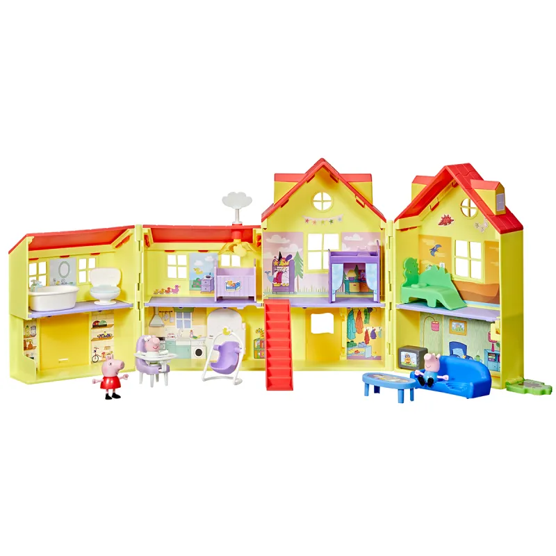 Ігровий набір Peppa Figurines – Великий родинний будинок Пеппи