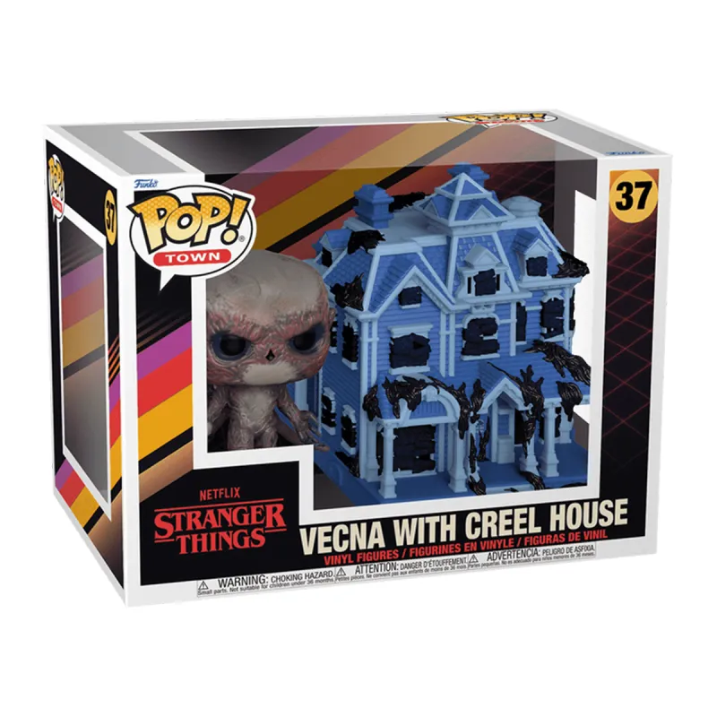Набір ігрових фігурок Funko Pop! Town cерії Дивні дива – Векна з будинком Кріла