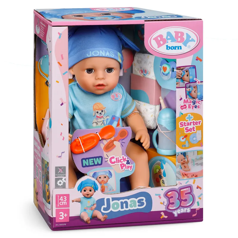 Лялька Baby Born серії Click and Play – Джонас