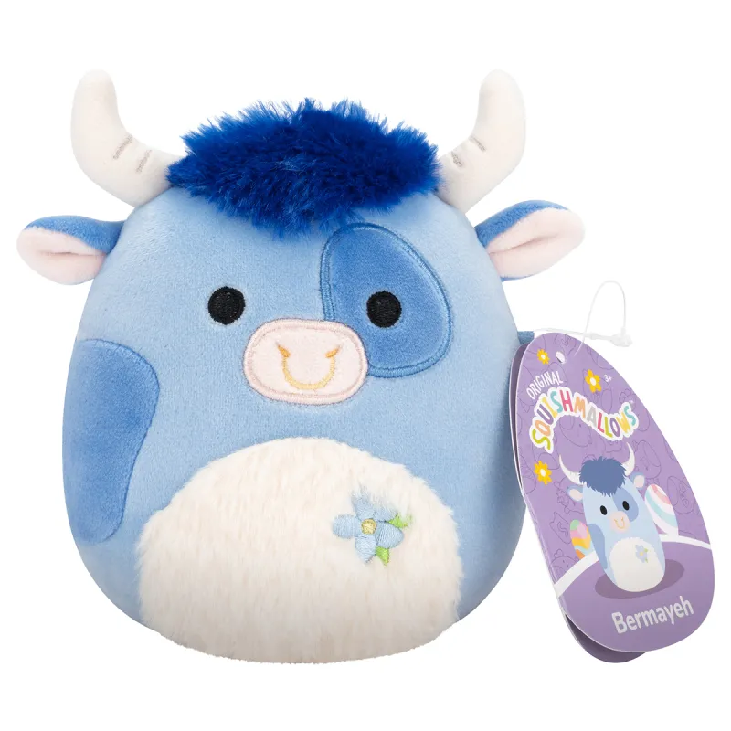 М'яка іграшка Squishmallows - Бик Бермайє (19 cm)