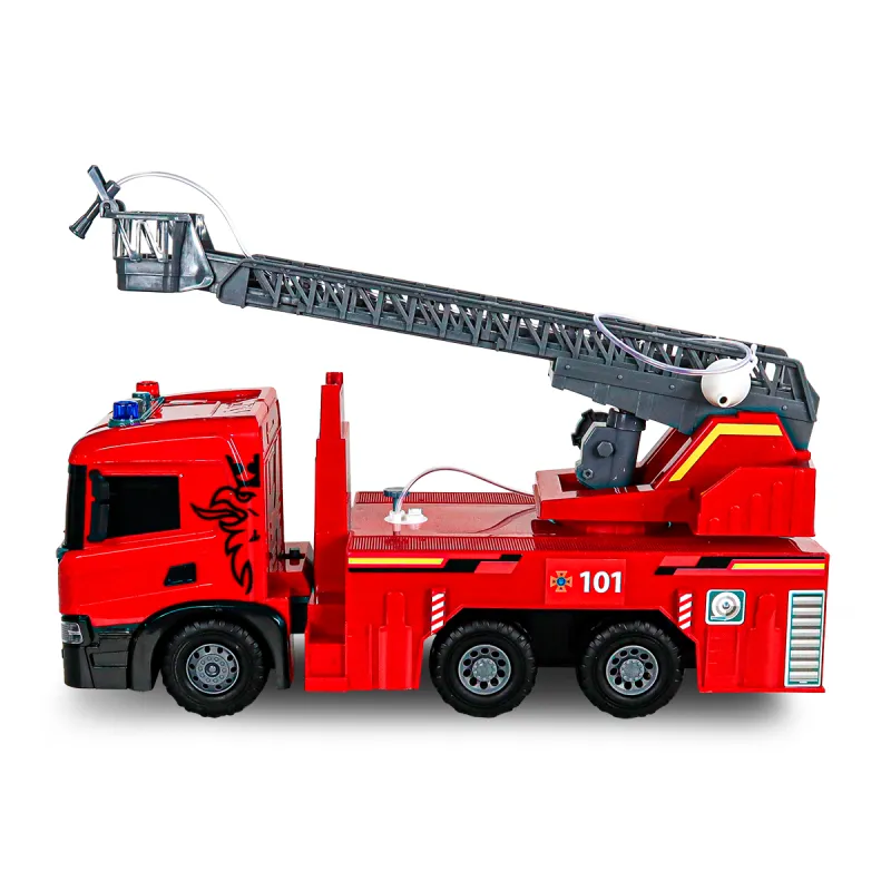 Автомодель серії Super Big Truck – Пожежна машина Scania (світло, звук, функ. води)